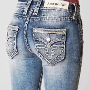 ROCK REVIVAL LANG BOOT STRETCH 32x32